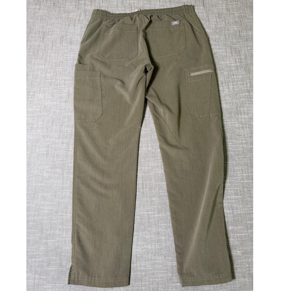 FIGS Technical Collection Yola Women S/P Olive Green Cargo Scrub Pants TW2000P - Picture 7 of 8